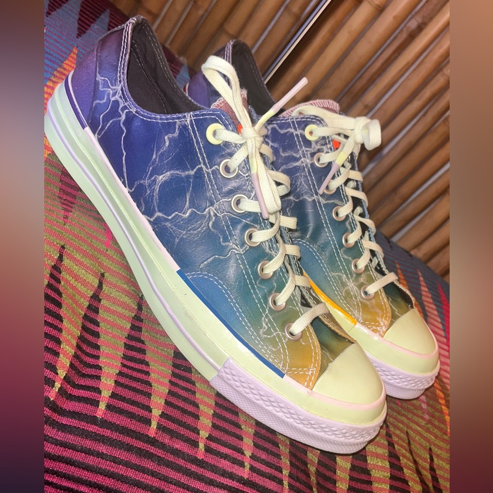 Converse x Pigalle Chuck 70 Low “Lightning Storm” Unisex 165747C Men's Size 10.5